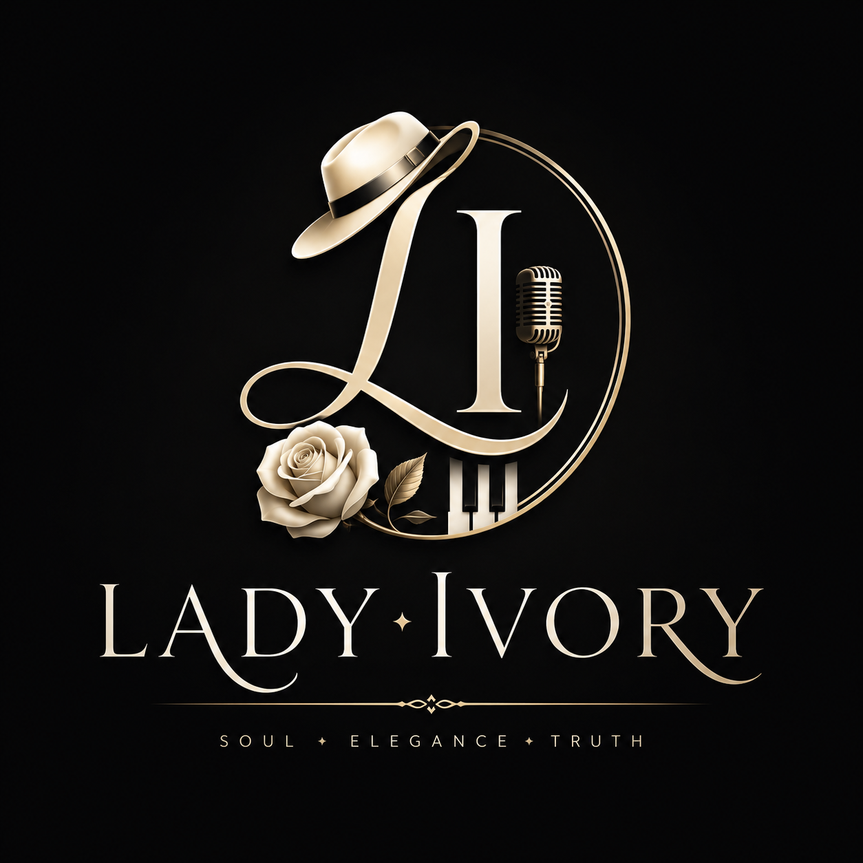Lady Ivory official artist emblem